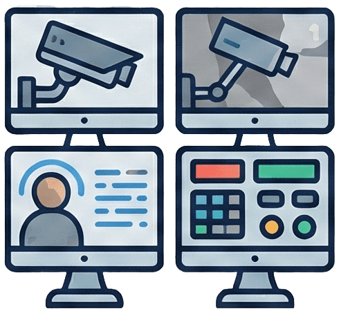 دمج الأنظمة الأمنية